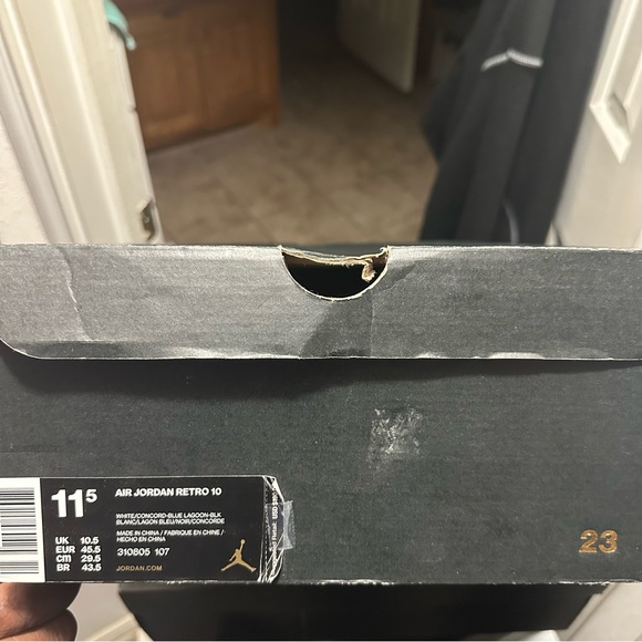 🔥🔥AIR JORDAN 10 CHARLOTTE🔥🔥 - Picture 7 of 7